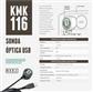 Cat N° KMK116 Sonda Optica Conector USB tipo IEC Marca Z Telemetri
